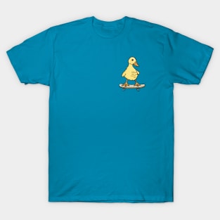 Cute Duck Pocket Patch T-Shirt